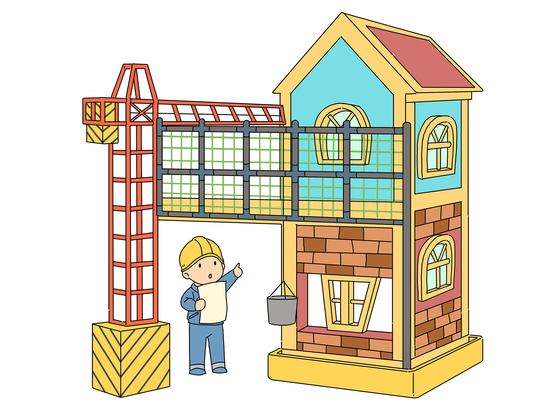 我是建筑工人
