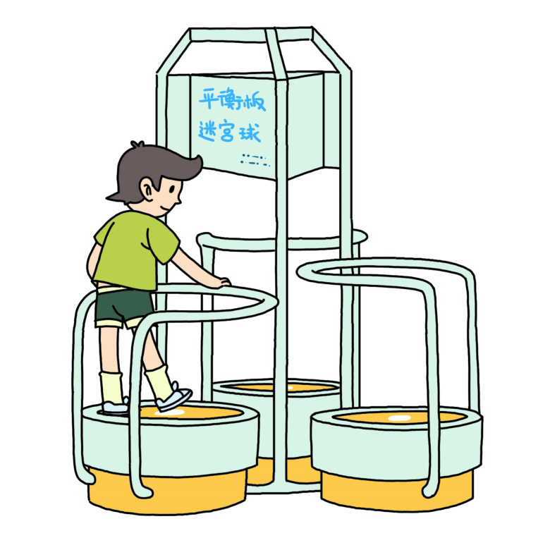 平衡板迷宫球