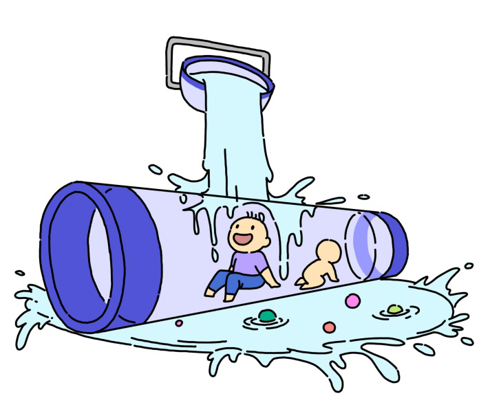 水上隧道